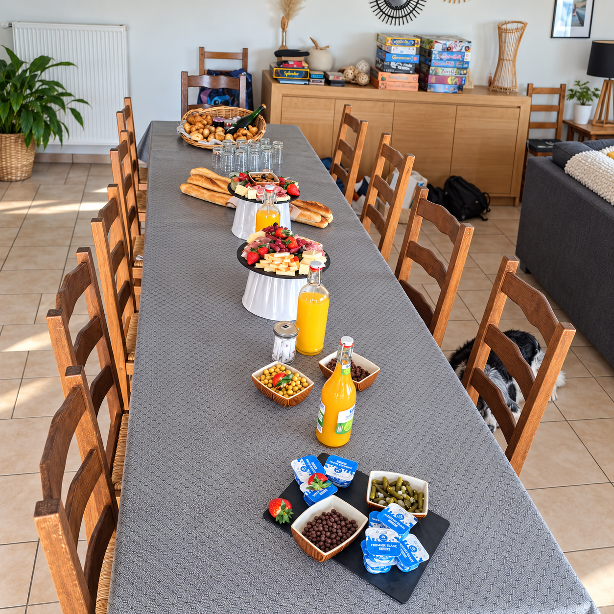 Brunch à domicile